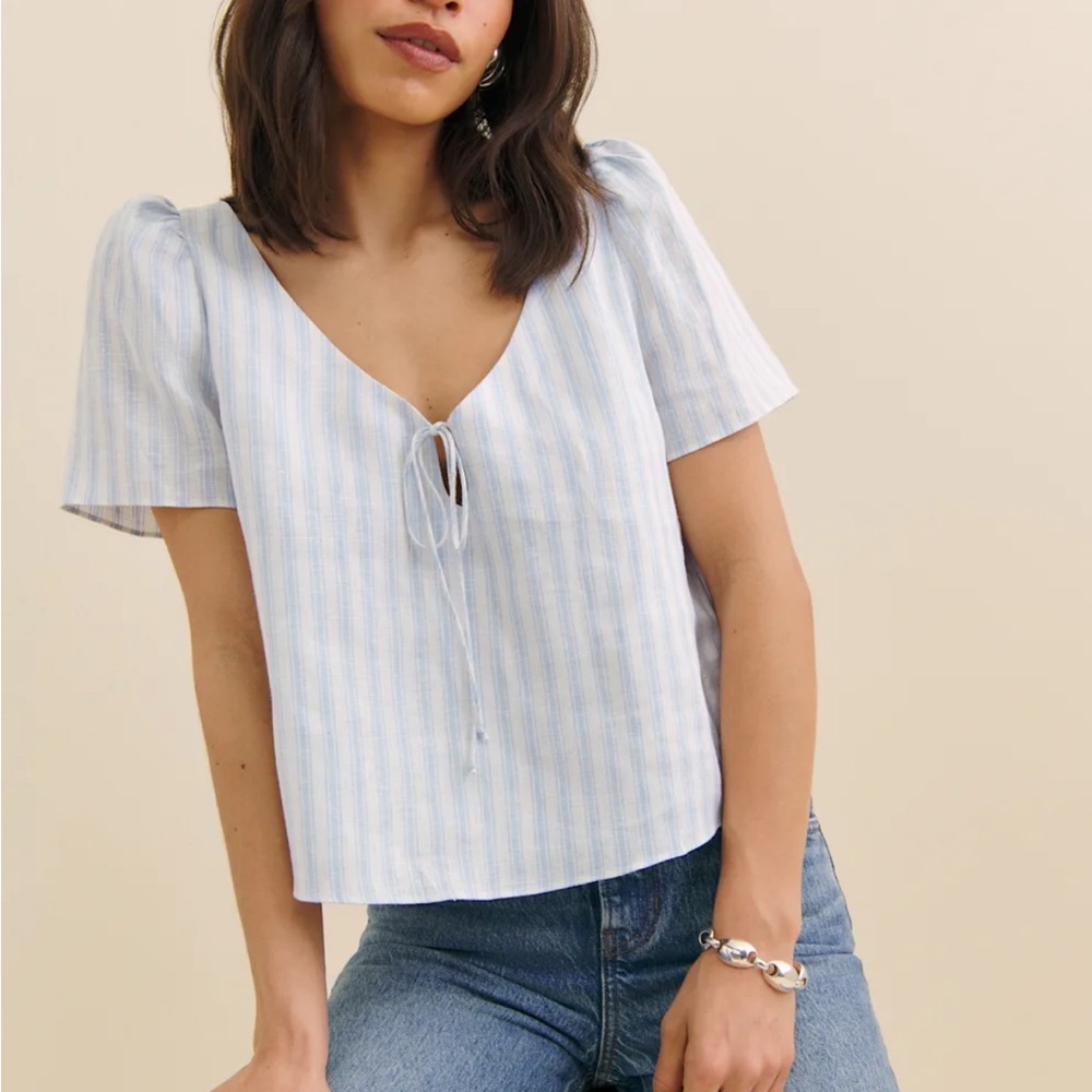 Reformation Mayla Linen Women's Top